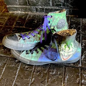 Joker Converse DC Hi-Tops